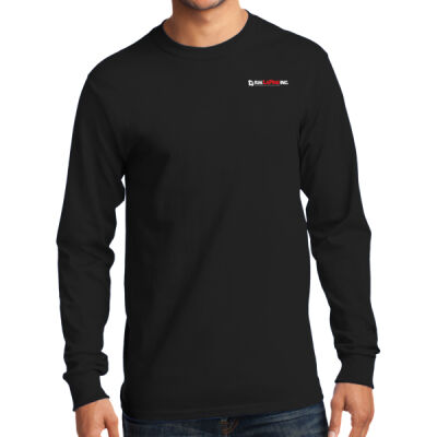 Long Sleeve Cotton T-Shirt - Tall Long Sleeve Essential Tee Thumbnail