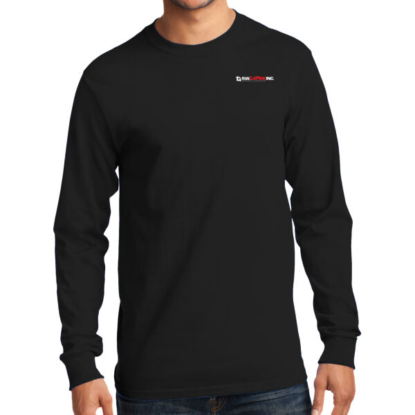Long Sleeve Cotton T-Shirt - Tall Long Sleeve Essential Tee Thumbnail