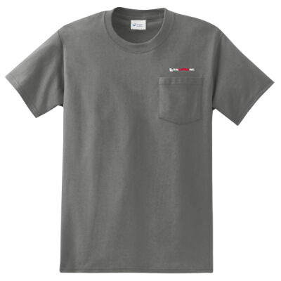 Port and Company Cotton T-Shirt w/ pocket Thumbnail