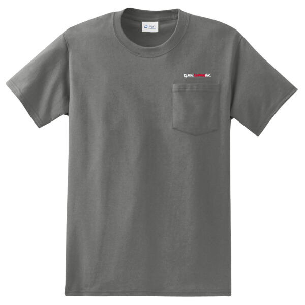 Port and Company Cotton T-Shirt w/ pocket Thumbnail